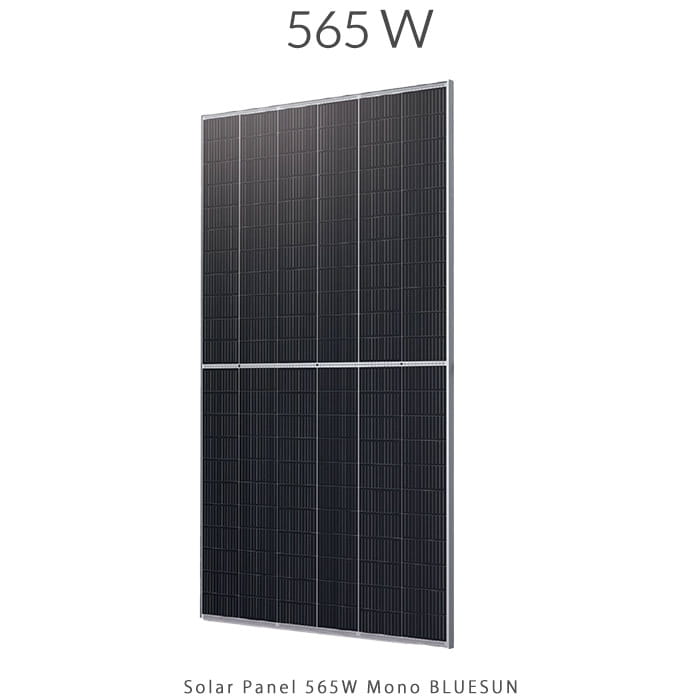پنل خورشیدی 565 وات مونو کریستال برند BLUESUN